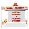 Image of Custom 5'x5' Back & Side Walls For Pop Up Tents