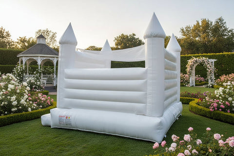 Inflatable White Castle Bounce House | Buy Inflatable Bounce House - MN1310