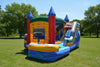 Image of 360 Combo with Pool (Marble) Commercial Inflatable Bounce House Combo - CO2131-1M