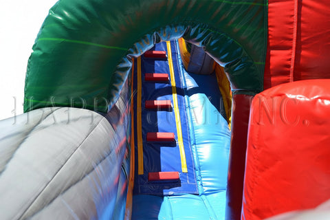 360 Combo with Pool (Marble) Commercial Inflatable Bounce House Combo - CO2131-1M