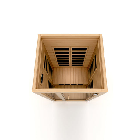 ***New 2026 Model*** Dynamic "Gracia" 1-2 Person Ultra Low EMF FAR IR Sauna (DYN-6119-01 Elite)