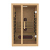 Image of ***New 2026 Model*** Dynamic Gracia 1-2-Person Full Spectrum Near Zero EMF FAR IR Sauna (DYN-6119-03 FS)