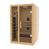 Image of ***New 2026 Model*** Dynamic Gracia 1-2-Person Full Spectrum Near Zero EMF FAR IR Sauna (DYN-6119-03 FS)