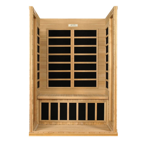 Dynamic "Versailles" 2 Person Low EMF FAR IR Sauna (DYN-6202-03)