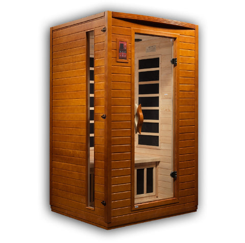 Dynamic "Versailles" 2 Person Low EMF FAR IR Sauna (DYN-6202-03)