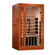 Maxxus 2-Person Full Spectrum  Near Zero EMF (Under 2MG) FAR Infrared Sauna (Canadian Red Cedar) by Dynamic Saunas Direct