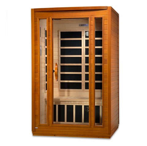 Dynamic "San Marino" 2 Person Ultra Low EMF FAR IR Sauna (DYN-6206-01 Elite)