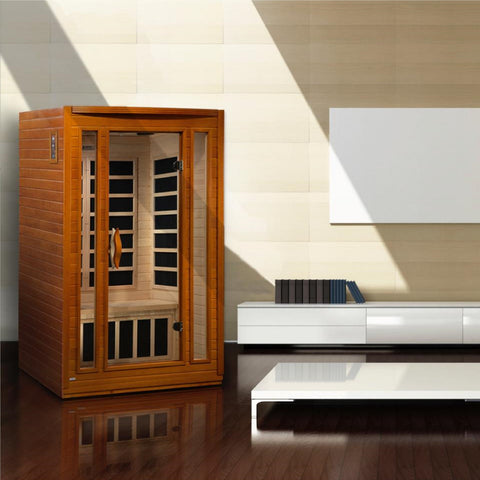 Dynamic "San Marino" 2 Person Low EMF FAR IR Sauna (DYN-6206-01)