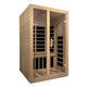 Dynamic "Santiago" 2 Person Low EMF FAR IR Sauna (DYN-6209-01)