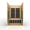 Image of Dynamic "Santiago" 2 Person Low EMF FAR IR Sauna (DYN-6209-01)