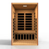Image of Dynamic "Santiago" 2 Person Ultra Low EMF FAR IR Sauna (DYN-6209-02 Elite)