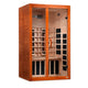 Maxxus "Seattle" 2 person Low EMF FAR Infrared Sauna Canadian Hemlock by Dynamic Saunas Direct