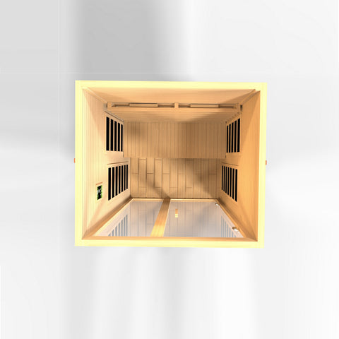 Dynamic "Santiago" 2 Person Full Spectrum IR Sauna (DYN-6209-03 FS)