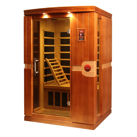 Dynamic "Venice" 2 Person Ultra Low EMF FAR IR Sauna (DYN-6210-01 Elite)