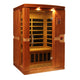 Dynamic Venice 2-person Low EMF (Under 8MG) FAR Infrared Sauna (Canadian Hemlock) by Dynamic Saunas Direct