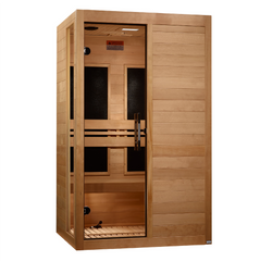 ***New 2026 Model*** Dynamic "Lucca" 2 Person Ultra Low EMF FAR IR Sauna (DYN-6215-05 Elite)