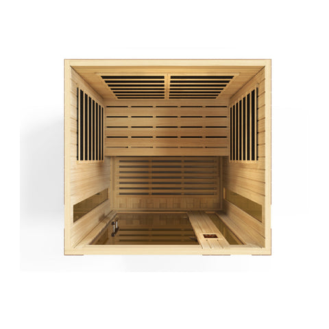 Dynamic "Vittoria" 2 Person Low EMF FAR IR Sauna (DYN-6220-01)
