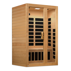 Marseille 3 Person Ultra Low EMF FAR Infrared Sauna by Dynamic Saunas Direct