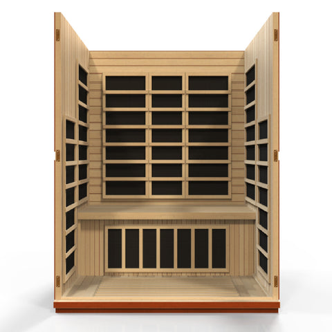 Dynamic "Bellagio" 3 Person Low EMF FAR IR Sauna (DYN-6306-01 / DYN-6306-02)