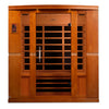 Image of Dynamic "Bergamo" 4 Person Low EMF FAR IR Sauna (DYN-6440-01)