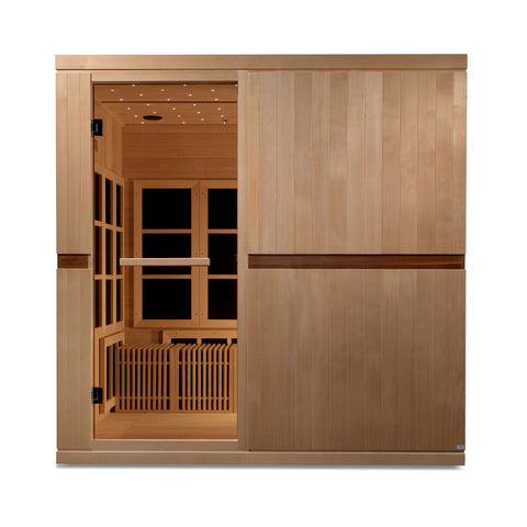 2025 Golden Designs "Catalonia" 8 Person Ultra Low EMF FAR IR Sauna (GDI-6880-02)