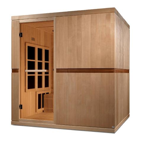 2025 Golden Designs "Catalonia" 8 Person Ultra Low EMF FAR IR Sauna (GDI-6880-02)