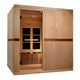 2025 Golden Designs "Catalonia" 8 Person Ultra Low EMF FAR IR Sauna (GDI-6880-02)