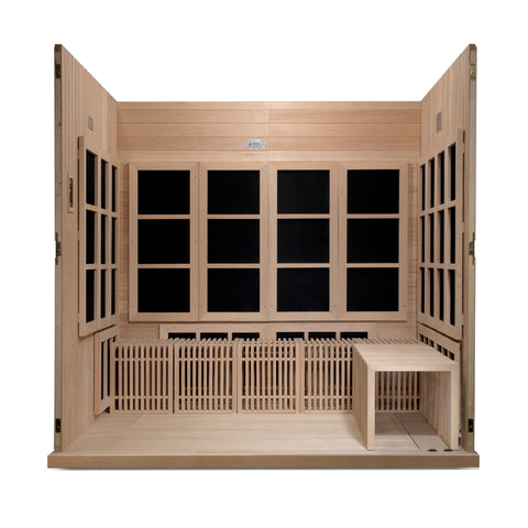 2025 Golden Designs "Catalonia" 8 Person Ultra Low EMF FAR IR Sauna (GDI-6880-02)