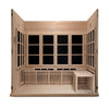 Image of 2025 Golden Designs "Catalonia" 8 Person Ultra Low EMF FAR IR Sauna (GDI-6880-02)