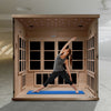 Image of 2025 Golden Designs "Catalonia" 8 Person Ultra Low EMF FAR IR Sauna (GDI-6880-02)