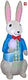 7' Dapper Easter Bunny w/ Easter Egg by Gemmy Inflatable