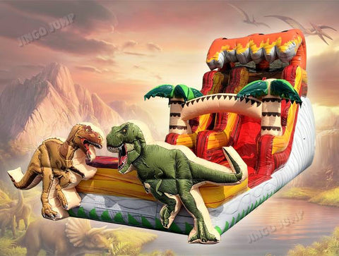 16 FT Jurassic Water Slide