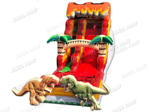 16 FT Jurassic Water Slide