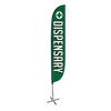 Image of Dispensary Feather Flag