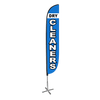 Image of Dry Cleaners Feather Flag Blue