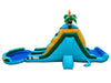 Image of 16 FT Dual Lane Back Loader Water Slide (15 oz vinyl)