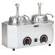Pro Deluxe 2029B Dual 3 Qt. Warmer with 2 Pumps by Paragon