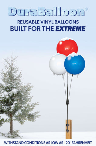 Reusable Vinyl Balloon Light Pole Kit - 1 Balloon