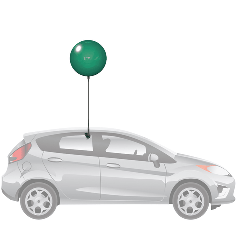 Duraballoon Reusable Car Window Kit