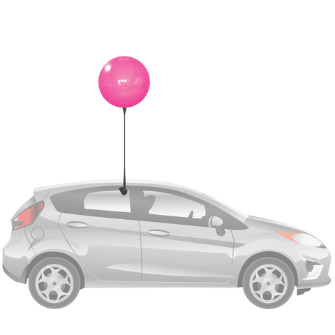 Duraballoon Reusable Car Window Kit