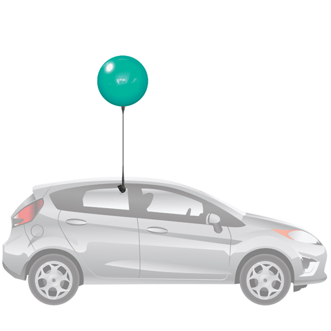 Duraballoon Reusable Car Window Kit