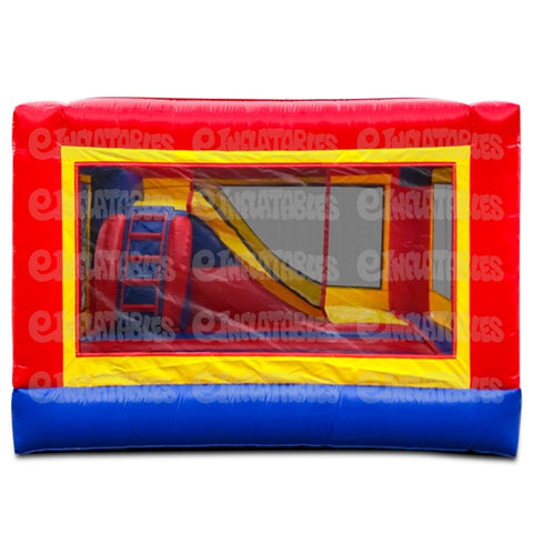 7'10"H 3 in 1 Mini Funhouse Inflatable Combo by eInflatables