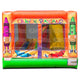 7'10"H 3 in 1 Mini Crayon Playland Combo by eInflatables