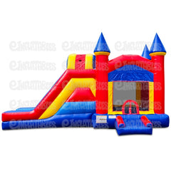 15' H Mini Bounce N Dip Castle (Combo Only) by eInflatables