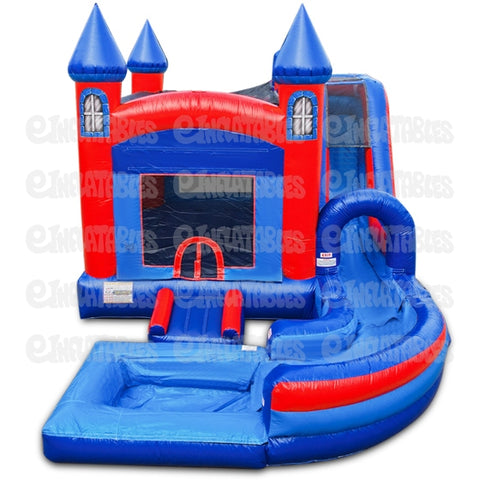 Jump N Splash Castle w/ Pool