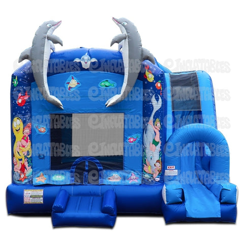 18'H Jump N Splash Under The Sea (Combo Only) by eInflatables
