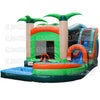 Image of 18'H Jump N Splash Tropical w/ Pool by eInflatables