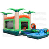 Image of 18'H Jump N Splash Tropical w/ Pool by eInflatables