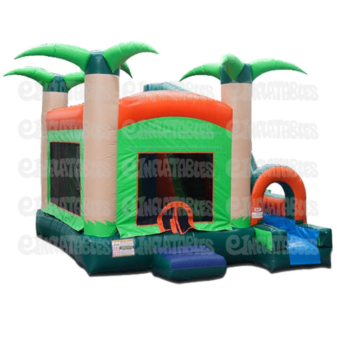 18'H Jump N Splash Tropical (Combo Only) by eInflatables