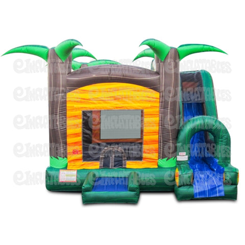 18'H Jump N Splash Paradise Palms (Combo Only) by eInflatables